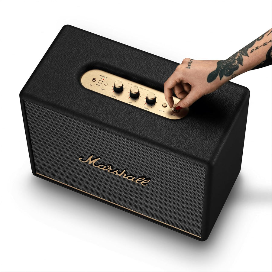 Marshall Woburn III 120W Premium Home Wireless Speaker with Bluetooth 5.2 and Multiple Inputs