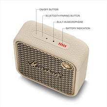 Marshall Willen II Wireless Bluetooth Speaker, over 17+ Hours Playtime, Dust and Waterproof Design (Cream)