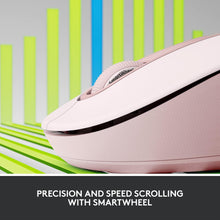 Logitech Signature M650 Wireless Mouse - for Small to Medium Sized Hands, 2-Year Battery, Silent Clicks, Customisable Side Buttons, Bluetooth, for PC/Mac/Multi-Device/Chromebook - Rose