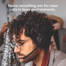 Jabra Evolve 10 Wired Headset with Noise-Cancelling Microphone for PC/Laptop Use – Easy USB-A Setup - TCO Certified – Lightweight Design - Inline Call/Volume Controls for Online Meetings - Black