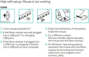 Logitech M171 Wireless Mouse for PC, Mac, Laptop, 2.4 GHz with USB Mini Receiver, Optical Tracking, 12-Months Battery Life, Ambidextrous - Off White, One Size