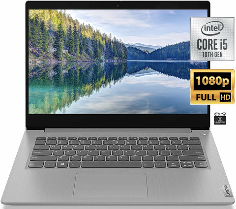 Lenovo 2022 Newest IdeaPad 14 FHD IPS Laptop Computer, Intel Core i5-10210U, Quad Core Up to 4.2 GHz, 8GB RAM, 512GB PCIe SSD, UHD Graphics, Bluetooth, HDMI, Webcam, Windows 11+HubxcelCables