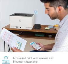 HP Color Laser 150NW Laser Printer