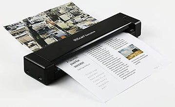 IRISCan Executive 4 Duplex Portable Mobile Document & Receipts Portable Color Scanner USB Powered, 1Click Scan to PDF, Full OCR 138 Languages, Scan to PDF/Word/XLS/JPG/Cloud/,Business Cards & Receipts