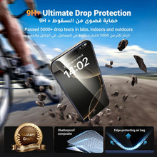 UGREEN iPhone 16 Pro Max Screen Protector 6.9'' 9H+ Unbreakable Protection HD Ultra Clear Military-Grade Tempered Glass Screen Protector, Easy to Install, Anti Fingerprint, Fit for Most Cases