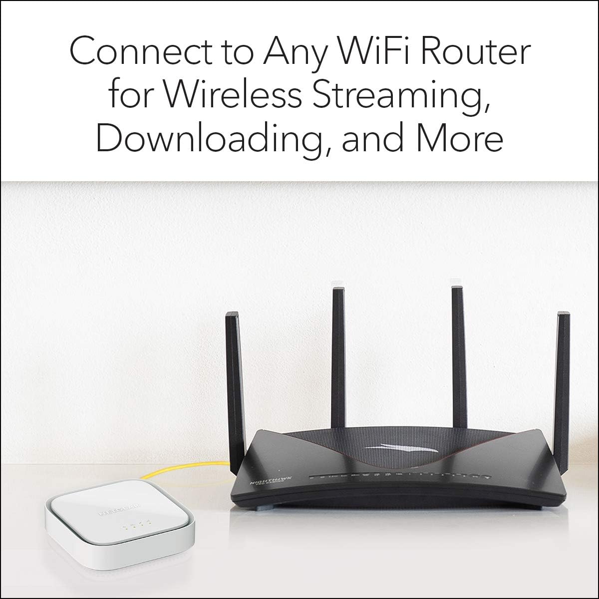 NETGEAR 4G LTE Broadband Modem (LM1200) - Use LTE as a Primary Internet Connection | Certified with All Leading Network Providers