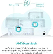 TP-Link Deco AX3000 WiFi 6 Mesh System(Deco X55) - Covers up to 6500 Sq.Ft., Replaces Wireless Router and Extender, 3 Gigabit ports per unit, supports Ethernet Backhaul (3-pack)