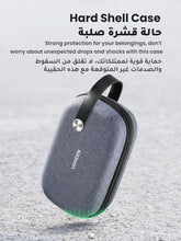 UGREEN Electronics Bag, Tech Accessories Case, Organizer Case for Travel Electronics, Water-Resistant Shockproof Organizer Pouch Compatible with Charger,Charging Cables,Flash Drive,Headphones