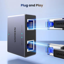 UGREEN Ethernet Splitter 1 to 2, 1000Mbps, Plug and Play, 2 Devices Simultaneously Networking, 3FT USB Power Cable, RJ45 Internet Switch for PC, Laptop, PS5, Xbox, TV