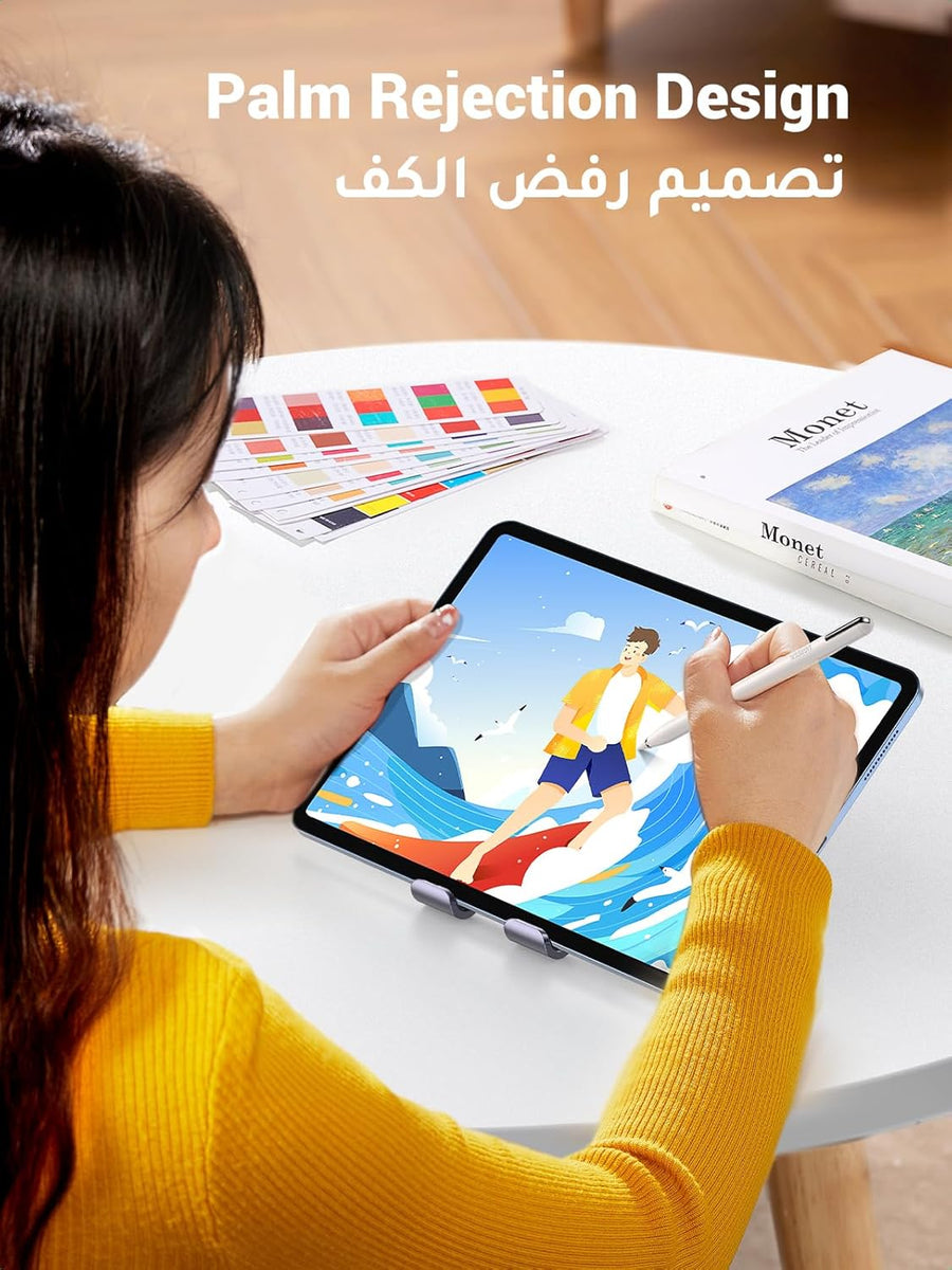 UGREEN Stylus Pen for Apple iPad Tilt Sensitivity Strong Magnetic Palm Rejection