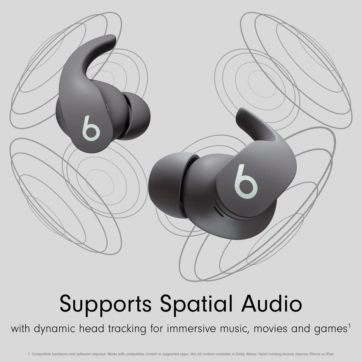 Beats Fit Pro – True Wireless Noise Cancelling Earbuds – Active Noise Cancelling - Sweat Resistant Earphones, Compatible with Apple & Android, Class 1 Bluetooth®, Built-in Microphone - Sage Grey