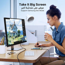UGREEN 8K USB C to HDMI Cable 2M, 8K@60Hz,4K@240Hz/144Hz, HDMI 2.1 Type C Adapter, Compatible iPhone 16 Series, iPad 10/Pro/Air/Mini, Samsung S24 /S23 Series, MacBook Pro, Surface Pro7, Huawei P60 Pro