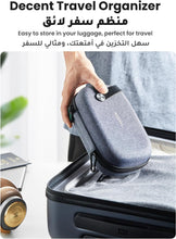 UGREEN Electronics Bag, Tech Accessories Case, Organizer Case for Travel Electronics, Water-Resistant Shockproof Organizer Pouch Compatible with Charger,Charging Cables,Flash Drive,Headphones