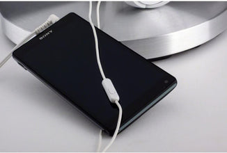 Sony MDR ZX110AP Wired On Ear Headphones with tangle free cable, 3.5mm Jack, Headset with Mic for Phone Calls, White, MDRZX110AP/W