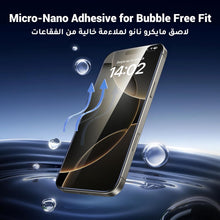 UGREEN iPhone 16 Pro Max Screen Protector 6.9'' 9H+ Unbreakable Protection HD Ultra Clear Military-Grade Tempered Glass Screen Protector, Easy to Install, Anti Fingerprint, Fit for Most Cases