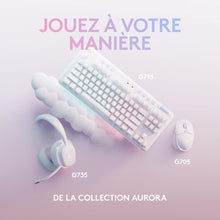 Logitech G G705 Wireless Gaming Mouse, Customisable LIGHTSYNC RGB Lighting, LIGHTSPEED Wireless, Bluetooth Connectivity, Lightweight, PC/Mac/Laptop - White Mist