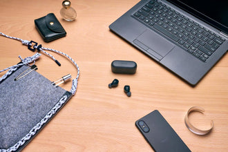 Sony WF-C510 Truly Wireless Earbuds, 22 hours battery life, Clearer hands-free calling, Multipoint Connection, Ambient Sound Mode, IPX4 Water Resistance, Black, UAE Version - 1-Year warranty