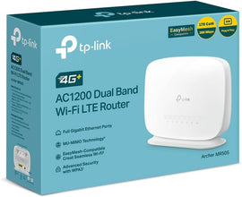TP-Link 4G+ Cat6 AC1200 Wireless Dual Band Gigabit Router | 4G Mobile Router with Nano Sim | MU-MIMO technology, Easy Setup - Archer MR505