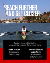 Canon RF-S Lens 18-150 mm F3.5-6.3 IS STM - Zoom Lens with 4.5 Level Stabiliser for Travel & Nature Photography Compatible with EOS R System