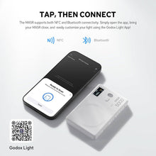 Godox MA5R 2-in-1 RGB Phone Selfie Light & Magnetic Power Bank Ultra-Thin 4900mAh Light with 1800K-10000K Color Temp, NFC/Bluetooth Control, 14 FX Modes for Photo & Camping | MA5R