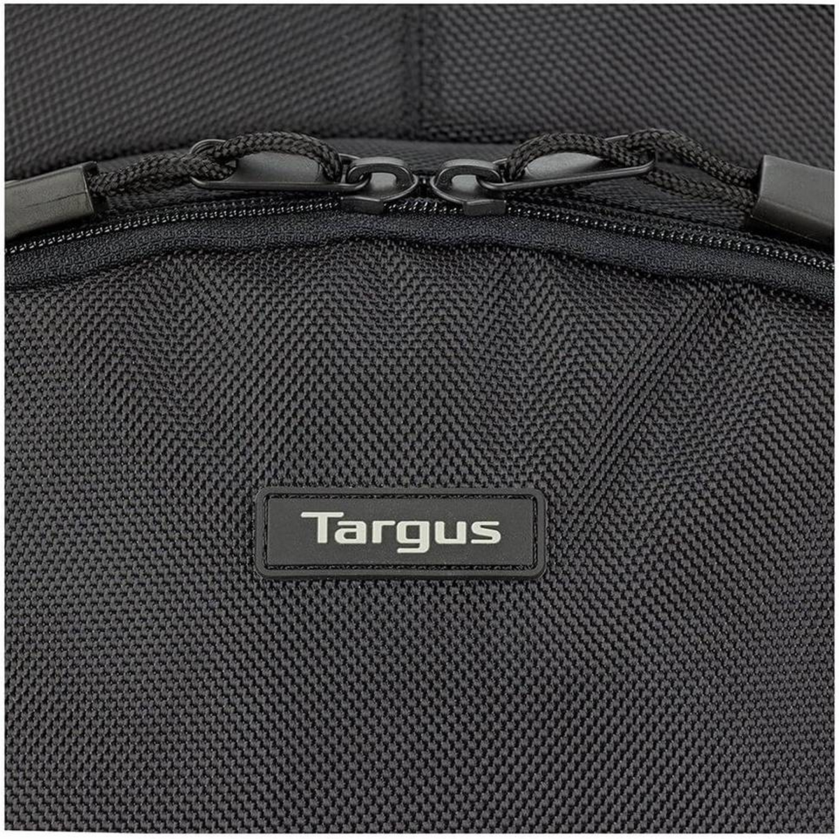 Targus Classic 15.6" Laptop Backpack, Adjustable Fasteners Black | CN600