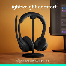 Logitech Zone 300 Wireless Bluetooth Headset With Noise-Cancelling Microphone, Compatible with Windows, Mac, Chrome, Linux, iOS, iPadOS, Android – Midnight Black