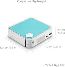 Viewsonic M1 Mini Plus Pocket LED Ultra-Portable Projector With Integrated Jbl Audio Wi-Fi Bluetooth Wvga 120 Lumens HDMI USB Compatible TV Sticks & Gaming Consoles In 3 Colours
