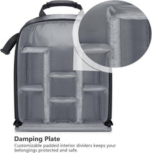 Neewer Camera Bag Waterproof Shockproof Partition 11.8x5.5x14.6 inches/30x14x37 centimeters Protection Backpack