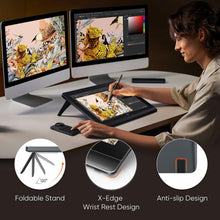 XP-PEN Artist Pro 16(Gen 2) Graphics Tablet, Digital Drawing Pad, Pen Tablet with 16 Inch QHD Screen, Monitor with Mini Direct Keyboard Shortcut, Fully Laminated with Stand, Smart X3 Pro Chip