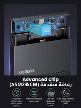UGREEN Hard Drive Enclosure USB C to SATA Hard Disk Case HDD Cover SSD Caddy Adapter Compatible for 9.5mm 7mm 2.5 Inch SATA I II III, PS5, HDD, SSD WD Seagate Toshiba Kingspec up to 6Gbps