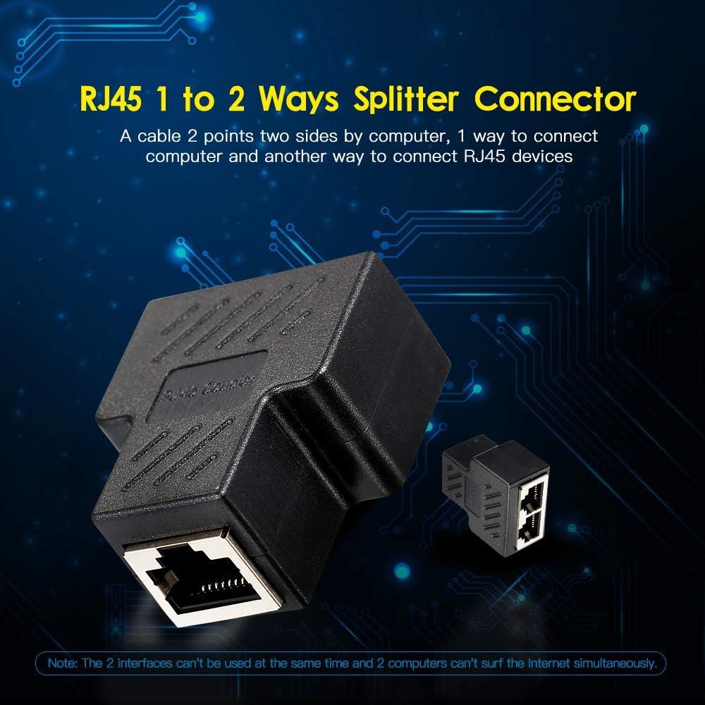 pedkit RJ45 Splitter Adapter Connector