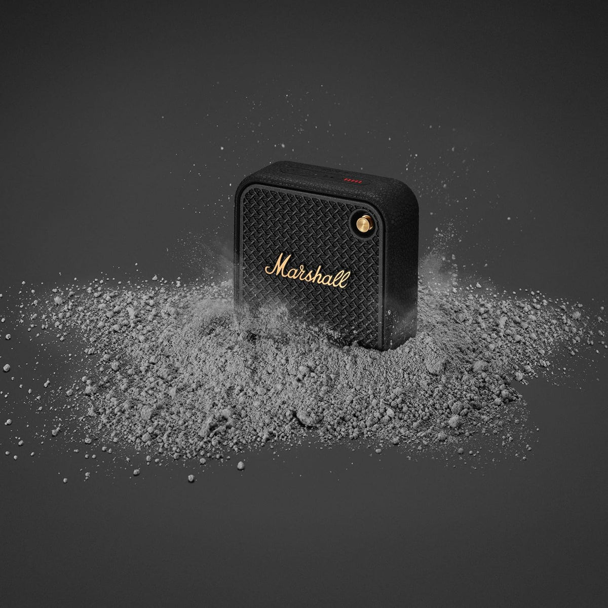 Marshall Willen II Wireless Bluetooth Speaker, Over 17+ Hours Playtime, IP67 Waterproof - Black and Brass