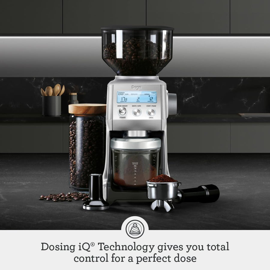 Sage - The Smart Grinder Pro - Conical Burr Coffee Grinder - with 60 grind settings