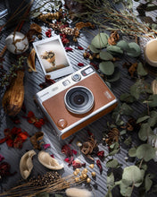 FUJIFILM INSTAX MINI EVO CAMERA BROWN