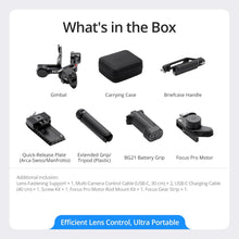 DJI RS 4 Combo, 3-Axis Gimbal Stabilizer for DSLR and Mirrorless Cameras Canon/Sony/Panasonic/Nikon/Fujifilm, Native Vertical Shooting, 2-Mode Switch Joystick, Teflon Axis Arms, With Focus Pro Motor