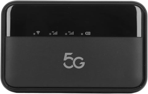 Dpofirs 5G Mobile Hotspot Device, 10000Mah Type C Charging Mobile Hotspot, Support 16 Devices Wifi Hotspot, Portable WiFi6 Mobile Hotspot with Nano SIM Card Slot for 5G NR Band