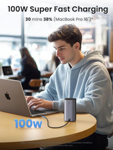 UGREEN Nexode Power Bank 20000mAh 145W Qi2 Certified 15W Wireless Fast Charging 4-Way Output Battery Pack with TFT Display Laptop Portable Charger Compatible with Dell, iPad, iPhone 16, AirPods, etc