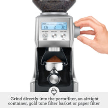 Sage - The Smart Grinder Pro - Conical Burr Coffee Grinder - with 60 grind settings, Programmable, Automatic, Brushed Stainless Steel - UAE Version, 2 Year Manufacturer Warranty