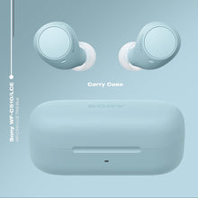 Sony WF-C510 Truly Wireless Earbuds, 22 hours battery life, Clearer hands-free calling, Multipoint Connection, Ambient Sound Mode, IPX4 Water Resistance, Blue, UAE Version - 1-Year warranty