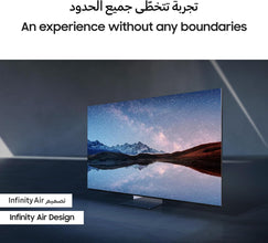 Samsung 85 Inch Neo QLED TV, QN900D, 8K, Mini LED, 8K AI Upscaling Pro, Infinity Air Design, Samsung TV Plus, Tizen Smart TV, QA85QN900DUXZN (2024 - UAE Version)