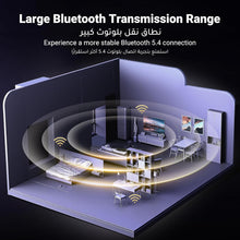 UGREEN Bluetooth Adapter 5.4 for PC, Bluetooth Dongle Plug and Play USB Receiver Transmitter for Windows 11/10/8.1, Laptop, Keyboard, Mouse, Speaker, Headphone, PS5/Xbox/Switch Controller