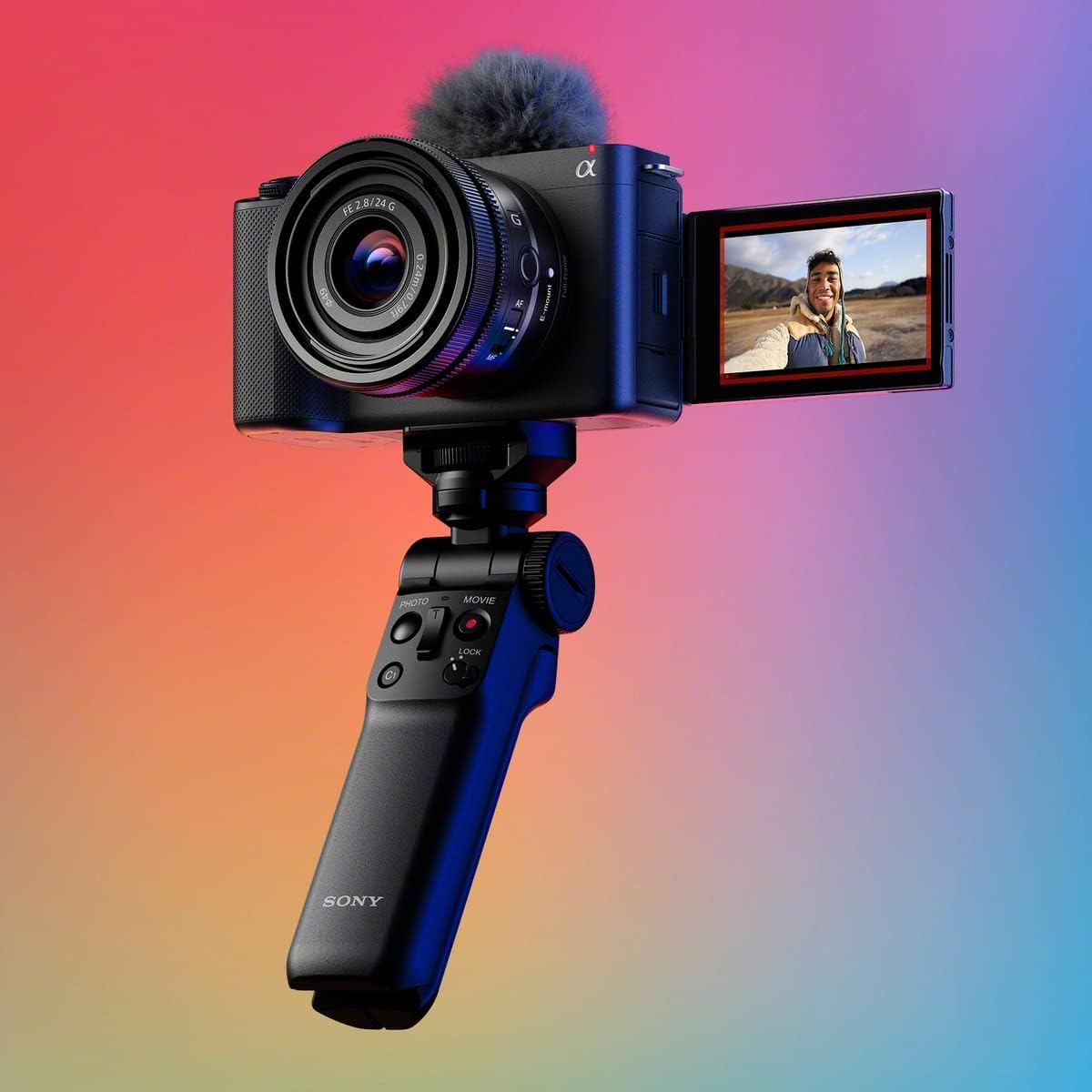 Sony Alpha ZV-E1 12.1MP Exmor R sensor Full-Frame Interchangeable Lens Mirrorless Vlog Camera - Black Body