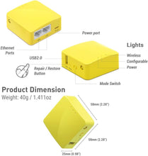 GL.iNet MT300N-V2 Mini Travel Router (300Mbps, 128MB RAM)