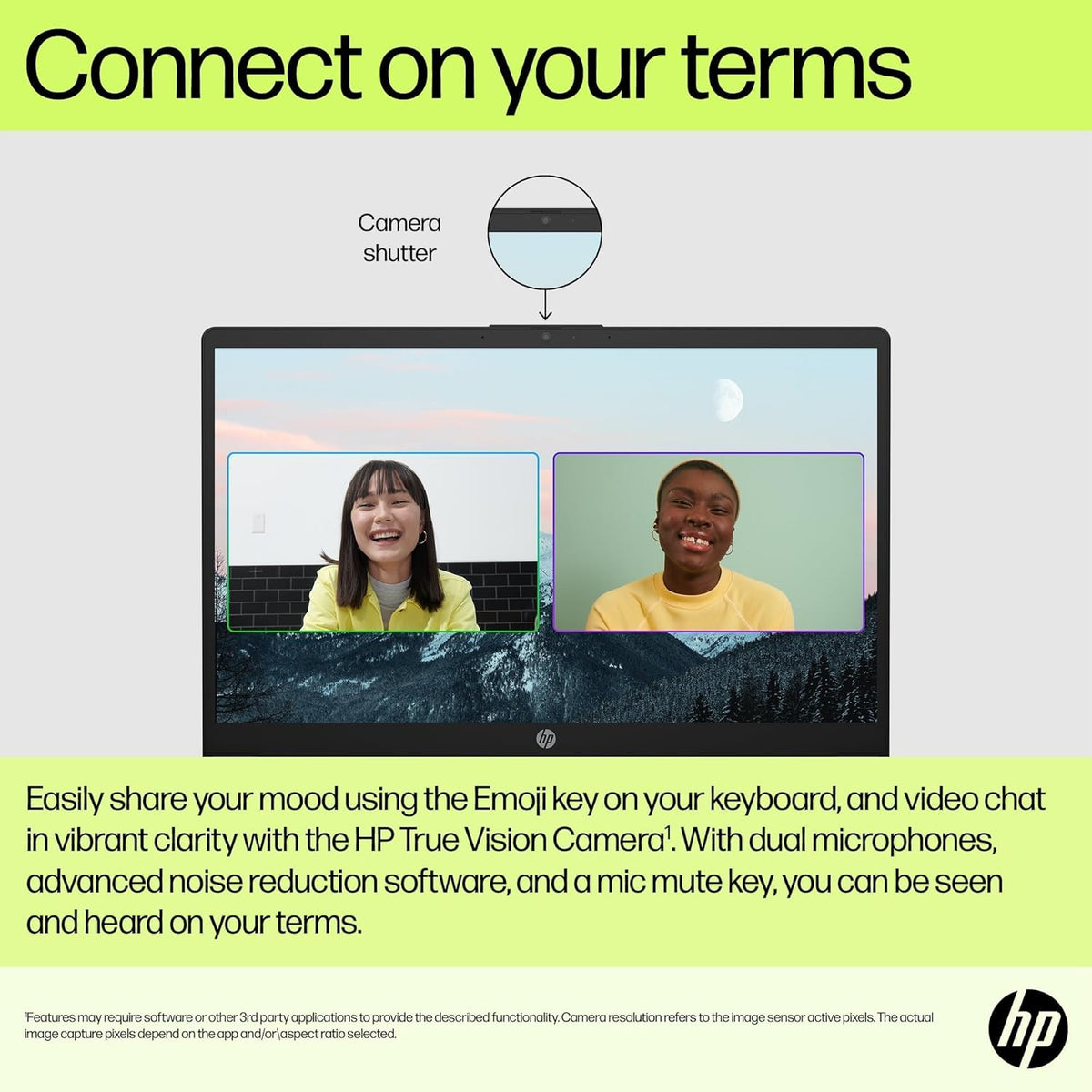 HP Laptop 15-fd0111ne, 15.6" Full HD Display, Intel® Core™ i7-1255U, 16GB RAM, 512GB SSD, Intel® Iris® Xe Graphics, Windows 11 Home, Keyboard English/Arabic, Natural silver [B21RHEA]