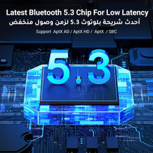 UGREEN Bluetooth Transmitter 5.3, Play & Plug Bluetooth Adapter Connects PS4/PS5/Switch/PC/Windows/Mac to Wireless Earbuds Headphone Audio Receiver USB Dongle Adapter with Mic