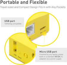 GL.iNet MT300N-V2 Mini Travel Router (300Mbps, 128MB RAM)