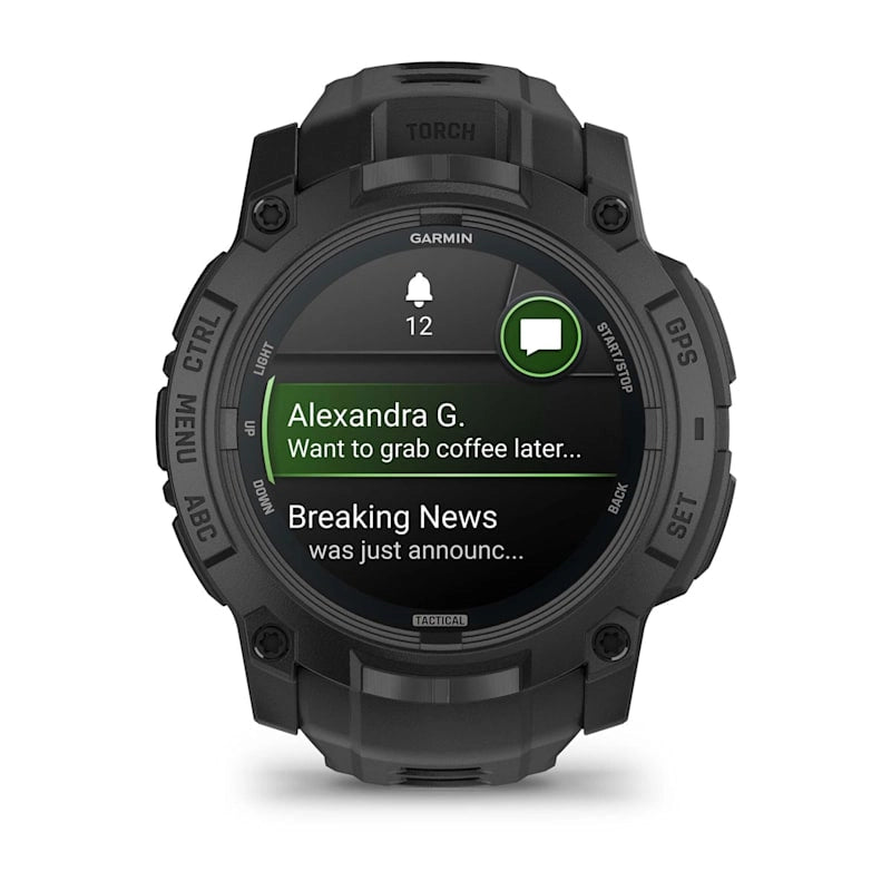 Garmin Instinct® 3 Tactical (50mm AMOLED): Rugged GPS Smartwatch for Mission-Ready Performance