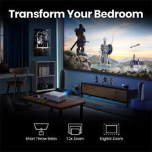 BenQ X500i True 4K UHD HDR 4LED 2200 Lumens Short Throw Console Gaming Projector 4ms Response Time Auto Game Mode Xbox, PS5, Switch Supports eARC and S/PDF | FPS Crosshair | 5Wx2 Speaker