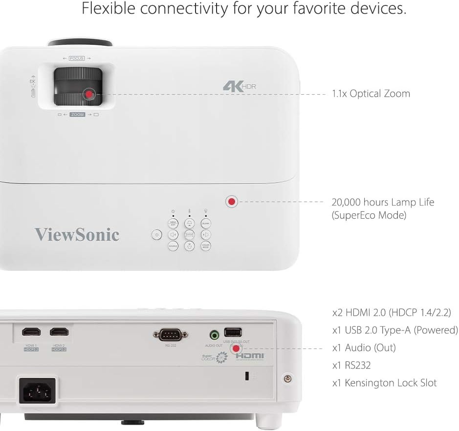 ViewSonic Projektor PX701-4K (PX701-4K)