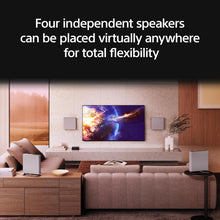 Sony BRAVIA Theater Quad Soundbar, 16 Total Speakers Home Theater Surround Sound System with 4 Wireless Speakers, Support for Dolby Atmos/DTS:X and 360 Spatial Sound Mapping - HT-A9M2